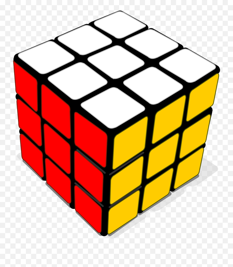 Cube Game Cubix Red Yellow - Cube No Background Emoji,Ice Cube Emoji