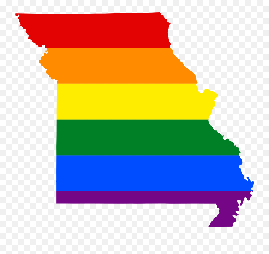 Lgbt Flag Map Of Missouri - Missouri Election Results 2018 Emoji,Mississippi Flag Emoji