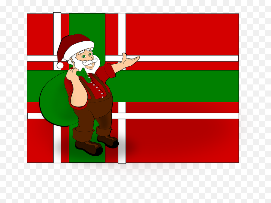 Santa Claus Christmas Party - Cartoon Emoji,Christmas Gift Emoji