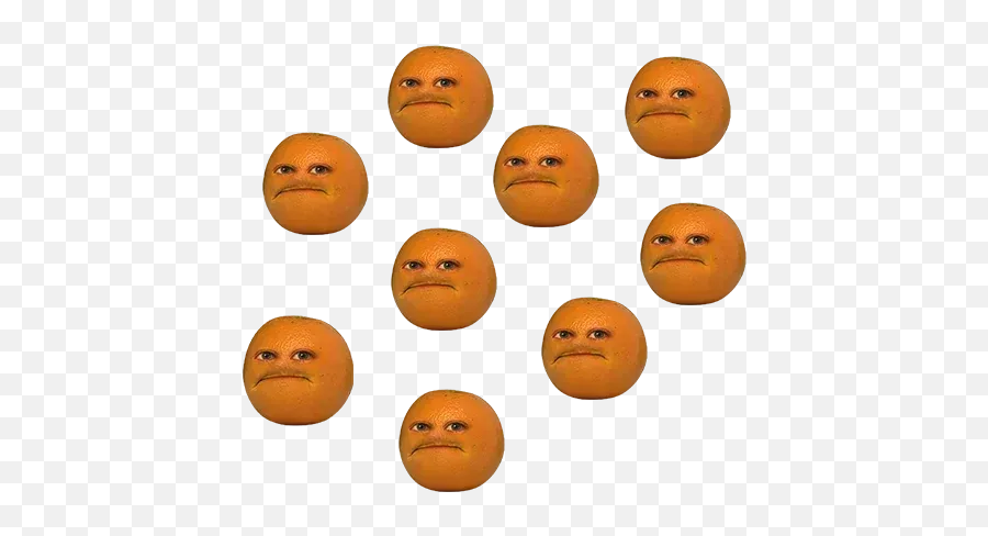 Annoying Orange Whatsapp Stickers - Cube Rif6 Emoji,Annoying Emoticon