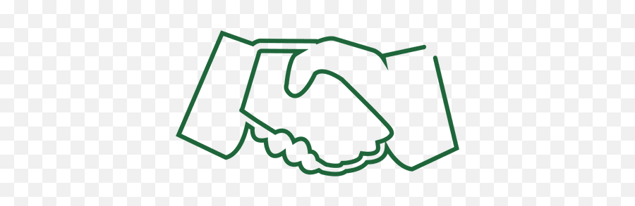 Green Handshake Line Iconsvg - Transparent Png U0026 Svg Vector Clip Art Emoji,Hand Shake Emoji
