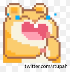 Qopo - Ditto Pokemon Pixel Art Emoji