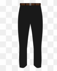 Black Pants - Clipart Emoji