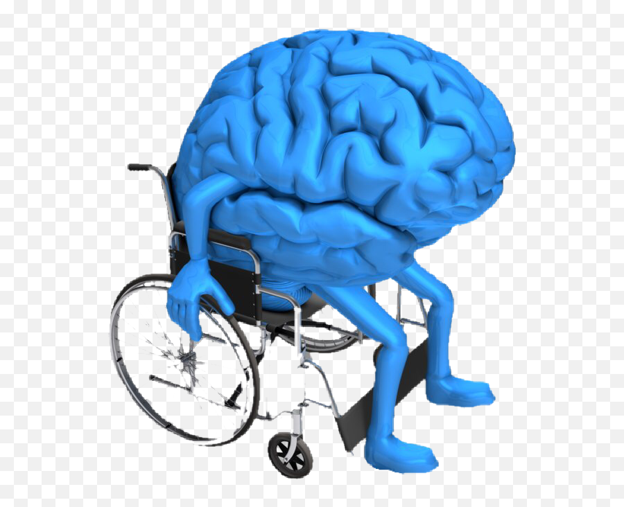 The Newest Wheelchair Stickers - Brain In Wheelchair Emoji,Wheelchair Emoji Meme