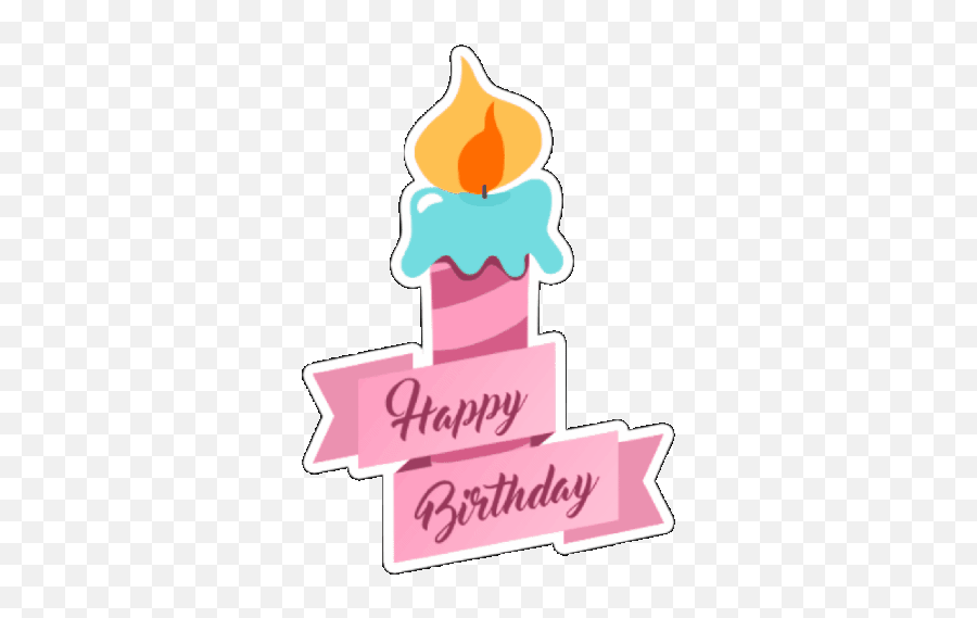 Happy Birthday I - Birthday Cake Emoji,Emoji Birthday Candles