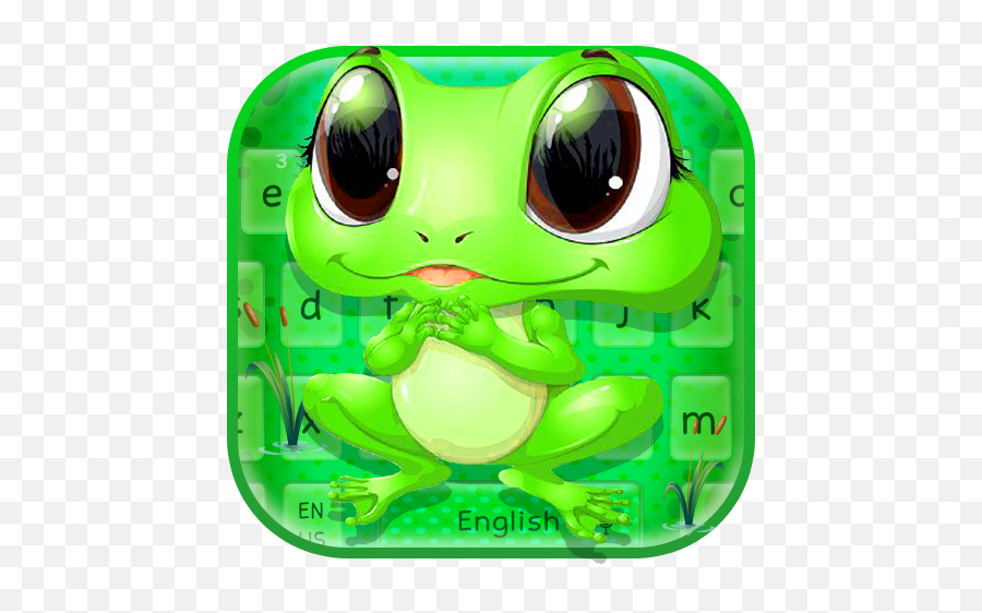 Amazoncom Cute Big Eyes Frog Keyboard Theme Appstore - Cartoon Emoji,Eyes Emoji Android