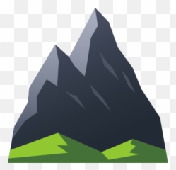 Mountain Icon - Illustration Emoji