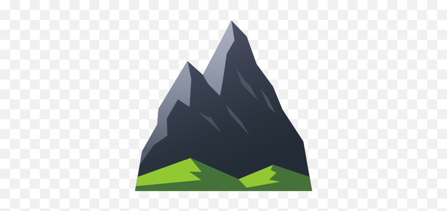 Mountain Icon - Illustration Emoji,Mountain Emoji Transparent