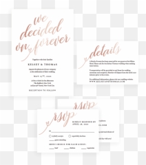Glitter Rose Gold Wedding Invitation - Save The Date Vs Wedding Invitation Emoji,Rose Gold Emoji