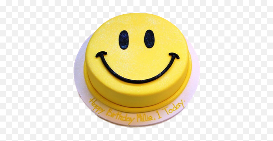 Smiley Face Cake - Smiley Face Cake Emoji,Emoji Cakes