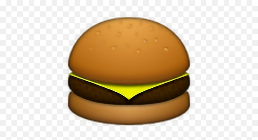 Hamburger Cheese Food Emojis Fastfood - Food Emoji Iphone,Hamburger Emojis