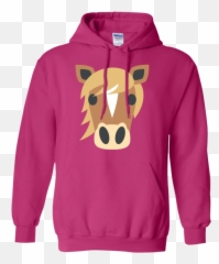 Horse Face Emoji Hoodie - Theodore Alvin And The Chipmunks Hoodie,Calm Face Emoji
