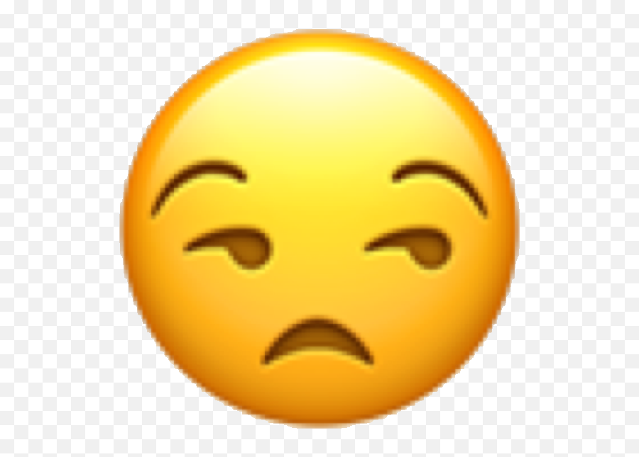 Emoji Emojicon Emote Face Emojiface Annoyed Donewithyou,Ugh Emoji