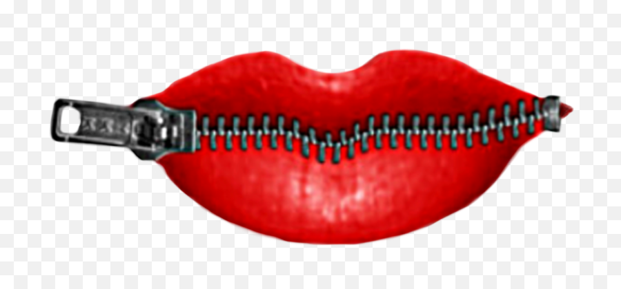 Popular And Trending Zippers Stickers Picsart Emoji,Zipper Lips Emoji