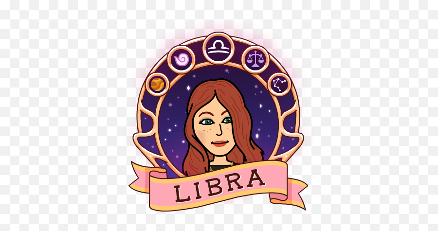 A Sign You - Libra Bitmoji Emoji,Cancer Sign Emoji