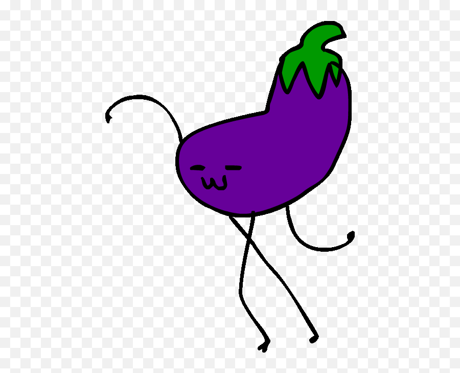 Top Eggplant Stickers For Android Ios - Dancing Eggplant Gif Emoji,Eggplant Emoji Gif