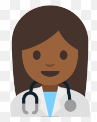 Medium - Emoji De Doctora Morena,Nurse Emoji