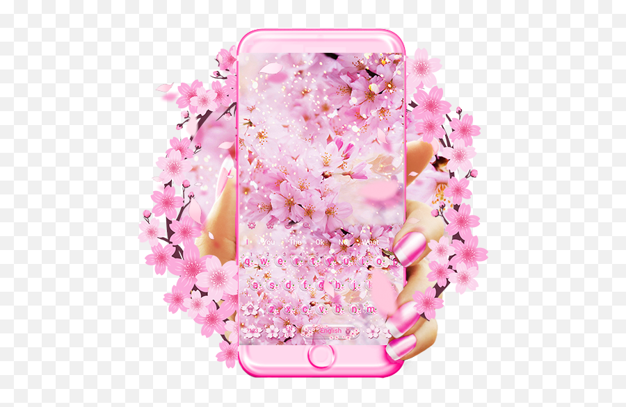 Sakura Flower Keyboard Theme Apk 10001002 Download For Emoji,Sakura Emoji