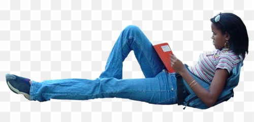 Reading Lyingdown Woman People - People Laying Down Png Emoji,Lying Down Emoji