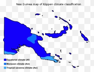 Papua New Guinea Map Of Köppen - Climate Emoji