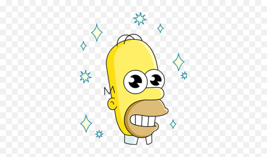 Mr - Simpsons Mr Sparkle Png Emoji,Sparkles Emoji Transparent