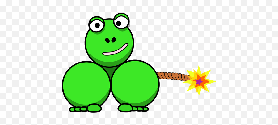 Dynamite Frog - Clipart Cartoon Frog Emoji,Emoji Selfie Stick