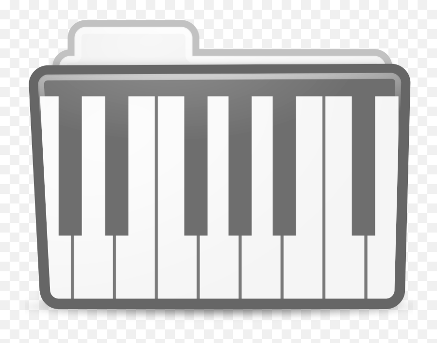 Download Free Png Piano Folder Icon - Clip Art Of Piano Emoji,Piano Emoji Png