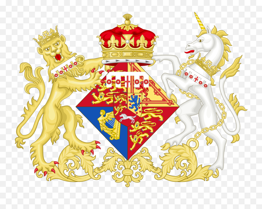 Princess Augusta Of Great Britain - Royal Coat Of Arms Emoji,Family Crown Castle Emoji