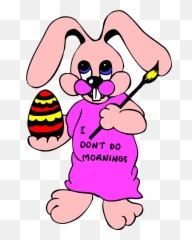 Paint Bunny Egg Shirt Humor - Coloring Pages Emoji