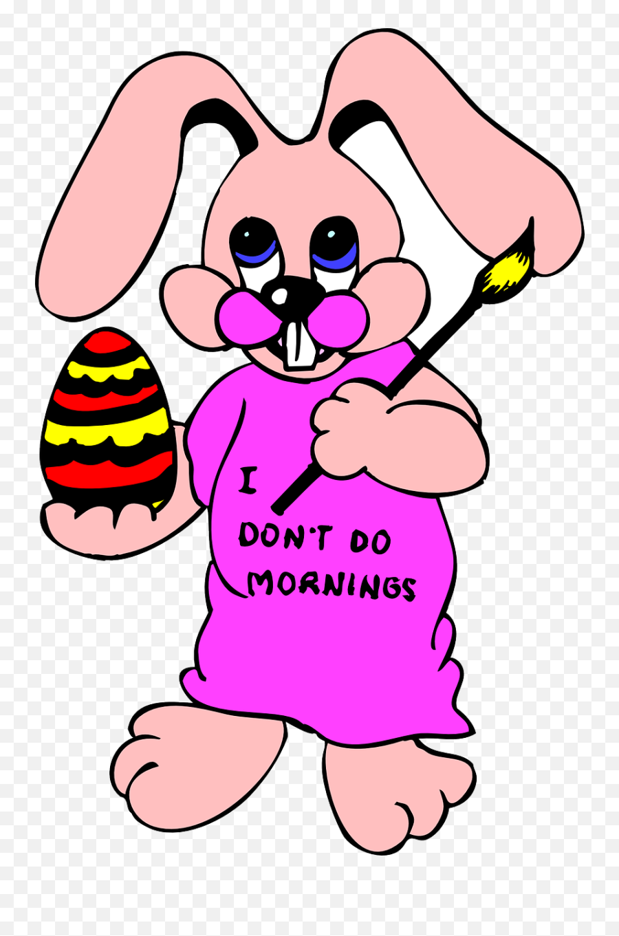 Paint Bunny Egg Shirt Humor - Coloring Pages Emoji,Woman With Bunny Ears Emoji