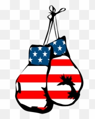 Boxing Sport Fitness Training Boxer - American Gloves Clipart Emoji