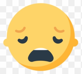 Fxemoji U1f629 - Caritas Cansadas,Sad Emoji
