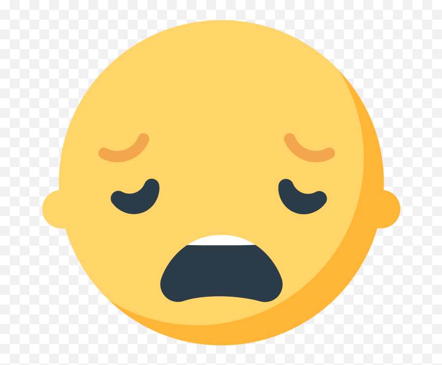 Fxemoji U1f629 - Caritas Cansadas,Sad Emoji