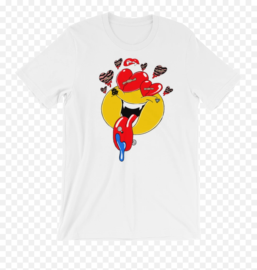 Vamp Love Emoji T - Cartoon,Stretch Emoji