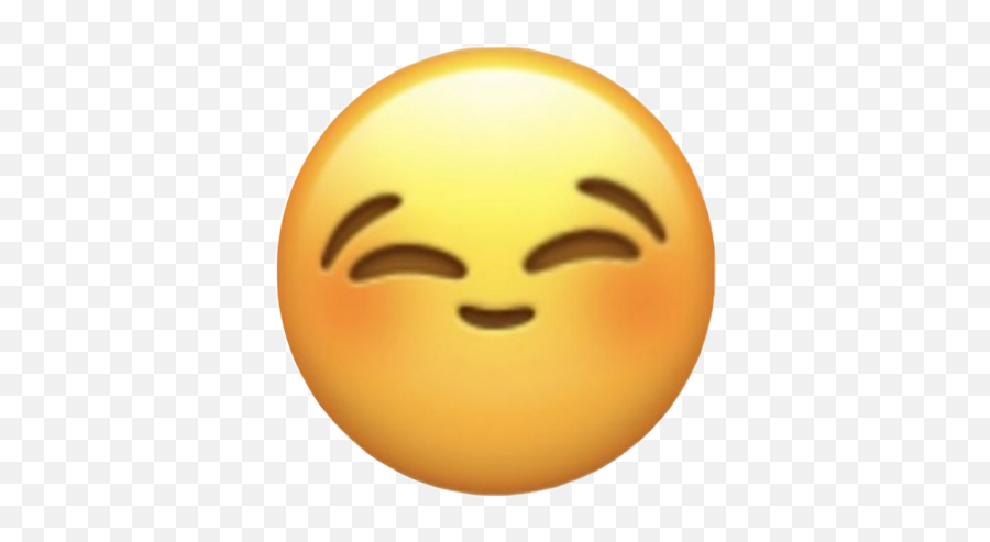 Freetoedit Remix Emoji Blushing Freetoeditremix Iphonee - Namjoon As An Emoji,Blushing Smiley Emoji