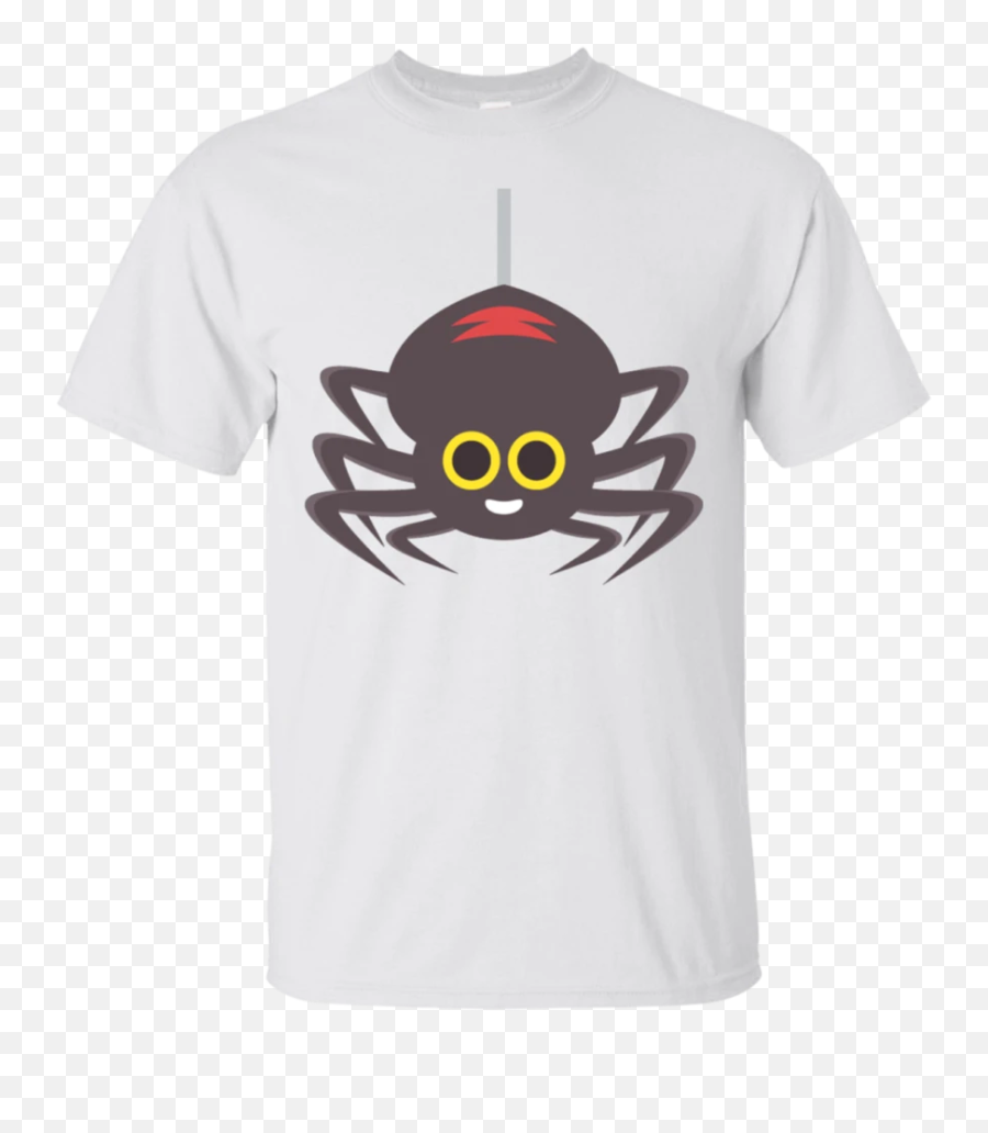 Happy Spider Emoji T - Mockup Free T Shirt Gildan,Spider Emoji