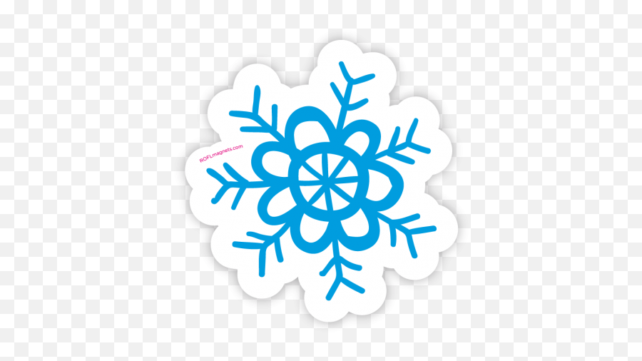Snowflake - Light Blue Snowflake Vector Emoji,Snowflake Emoji