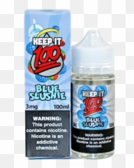 Blue Slushie By Keep It 100 - Bottle Emoji,Where Is The 100 Emoji