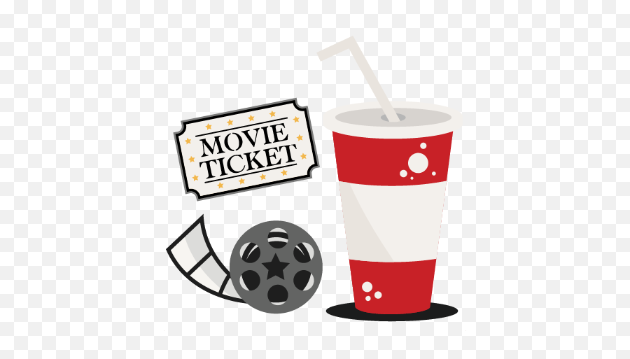 Movie Theater Theatre Set Movie - Movie Miss Kate Cuttables Emoji,Red Solo Cup Emoji