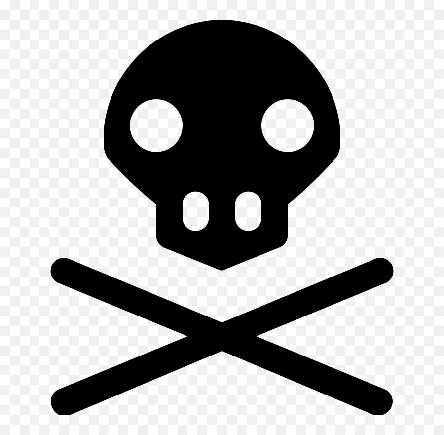 Download Free Png Danger - Skull Crossbones Svg Emoji,Danger Emoji