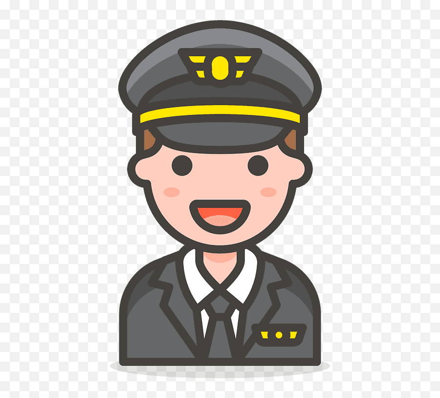 Man Pilot Emoji Clipart - Icon Pilot Png,Military Emoji