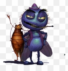 Fly Cockroach Louie Morgan Sticker - Fictional Character Emoji,Fly Emoji