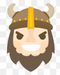Free Emoji Viking Evil Smile Png With - Portable Network Graphics
