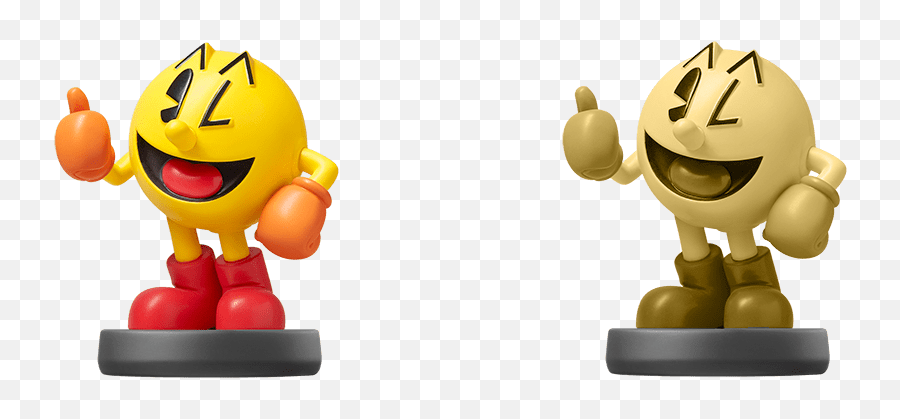 Nintendo Announced More Golden Amiibo - Nintendo Enthusiast Super Smash Bros Amiibo Pac Man Emoji,Hangout Emoticons