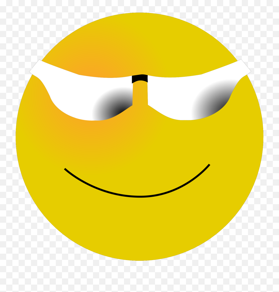 Smiling Smiley Svg Vector Smiling Smiley Clip Art - Svg Clipart Happy Emoji,Emoticons With Sunglasses