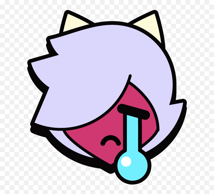 Colette - Brawl Stars Estadísticas Consejos Skins Brawl Stars Colette Pins Png Emoji,Emoji Llorando Png