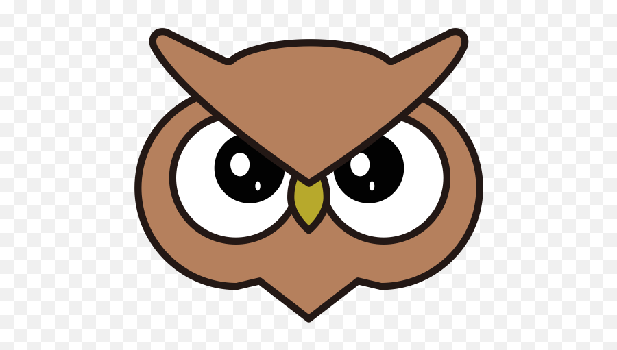 Cute Owl Icon At Getdrawings - Q Emoji,Owl Emoticon