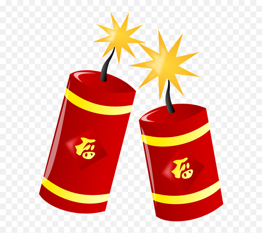 Firecracker Banger China Cracker - Fire Cracker Clip Art Emoji,Chinese Emoji Symbols