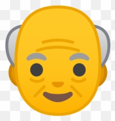 Old Man Emoji - Old Face Emoji,Old Man Emoji