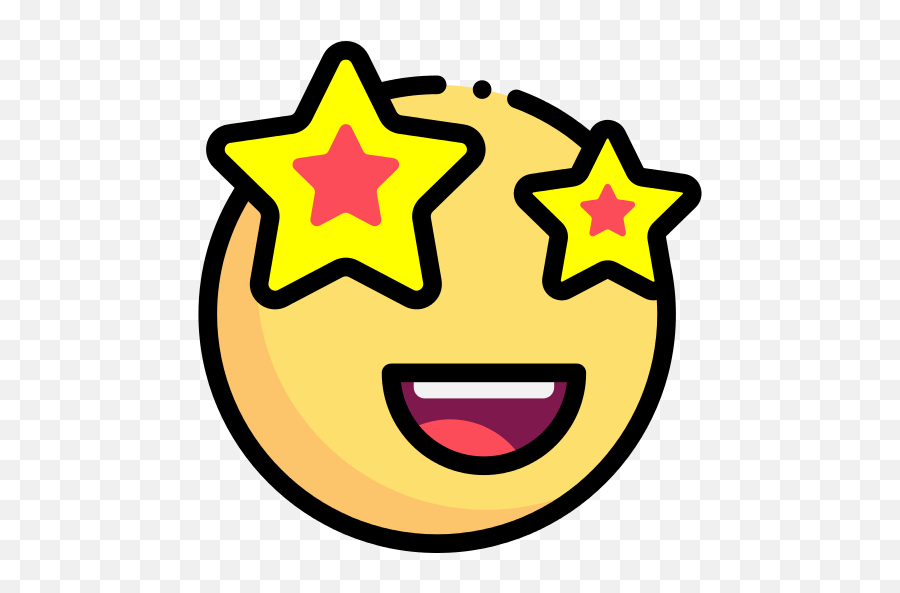 Smiling Emoji Png Icon - Star Animation Black And White,Smiling Emoji